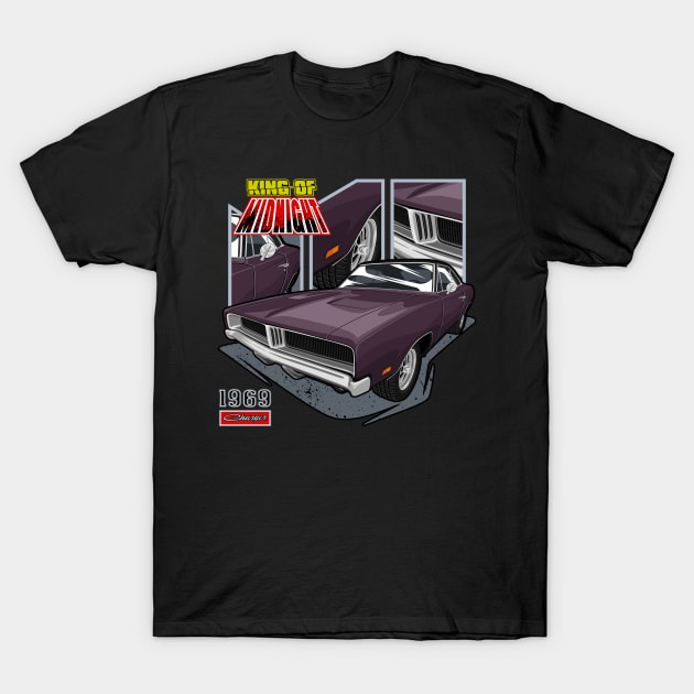 Charger 1969 T-Shirt by WINdesign